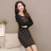 Váy kẻ sọc mùa thu 2019 mới cho phụ nữ đầu thu 4o một khí 5o thời trang đầu thu mùa thu váy thủy triều - váy đầm váy công chúa cho bé váy đầm