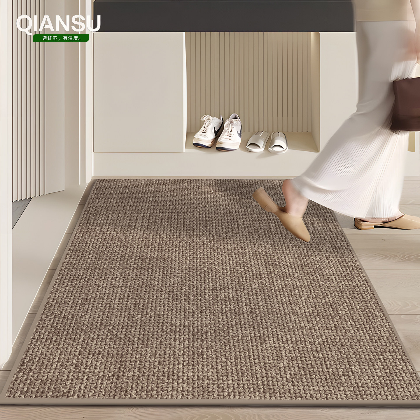 高级入户门地垫门垫门口地毯耐脏防滑门外脚垫新款加厚定制可裁剪,淘宝优惠券,粉丝福利购,淘宝优惠卷