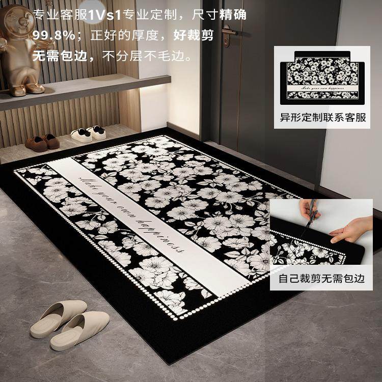 高级入户门地垫门口地毯门垫防滑客厅进门家用脚垫可裁剪垫子新款,淘宝优惠券,粉丝福利购,淘宝优惠卷
