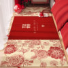 Wedding room new red bedside blanket wedding atmosphere decoration