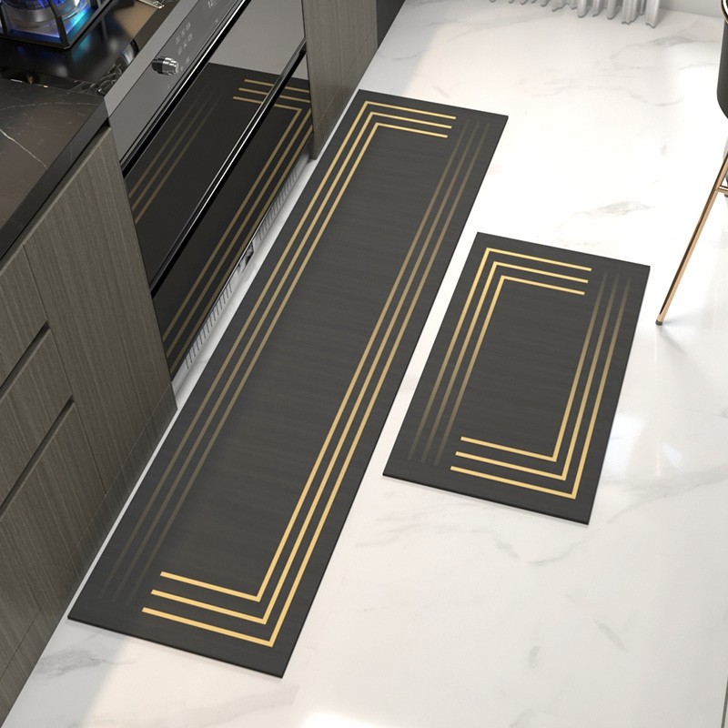 厨房地垫防滑防油地毯可擦免洗脚垫吸水专用硅藻泥垫子长条pvc,淘宝优惠券,粉丝福利购,淘宝优惠卷