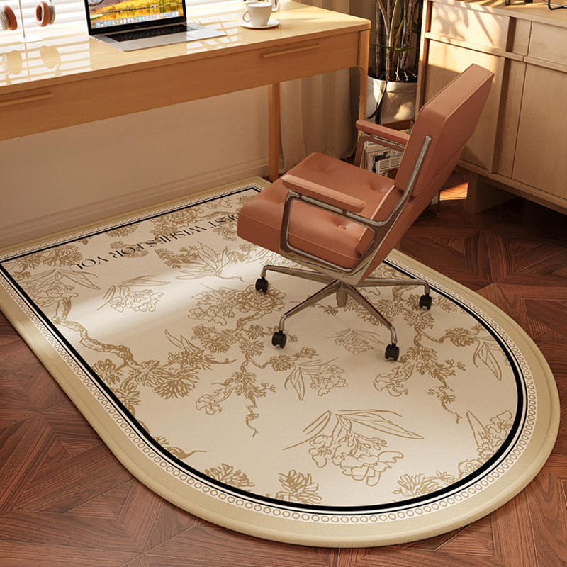高级地毯转椅地垫梳妆台防滑书房电脑椅卧室地板保护垫子静音轻奢,淘宝优惠券,粉丝福利购,淘宝优惠卷
