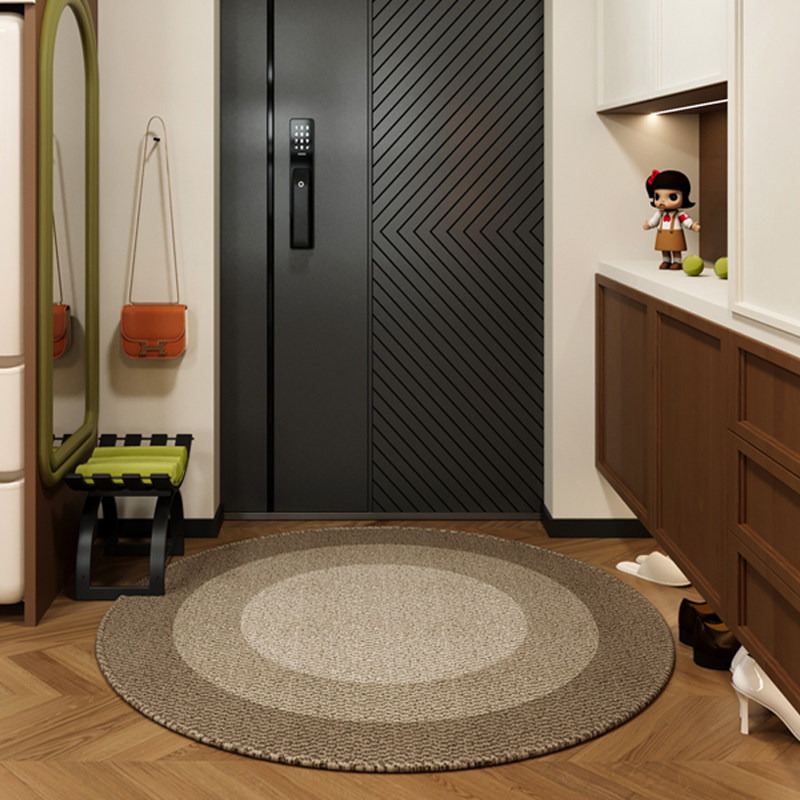 圆形入户门地垫门口地毯门垫客厅进门垫子新款家用高级脚垫防滑,淘宝优惠券,粉丝福利购,淘宝优惠卷