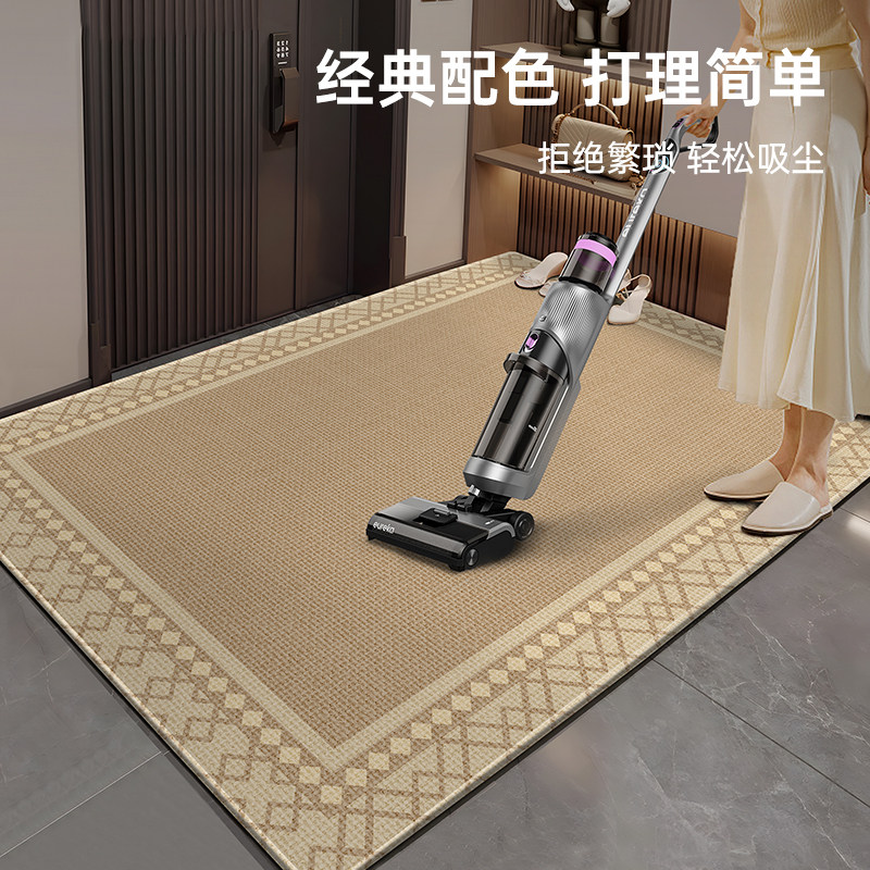 入户门地垫奶油门垫高级门口地毯可裁剪新款防滑耐脏免洗原木玄关,淘宝优惠券,粉丝福利购,淘宝优惠卷