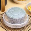 Air fryer special tinfoil plate household food grade round tinfoil baking pan fryer paper microwave oven oil paper