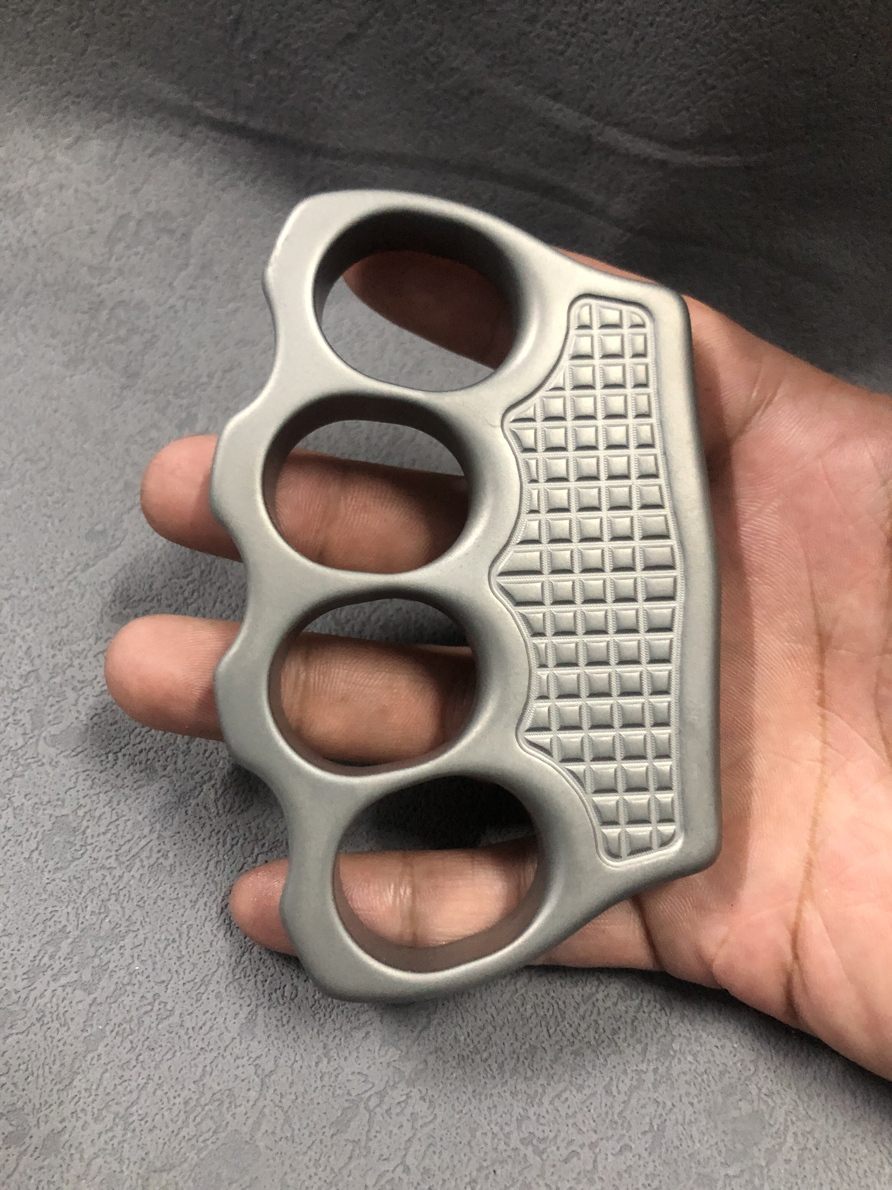 无极钛合金tc21数控大四指全掌一体钛合金指虎指扣户外防身EDC,淘宝优惠券,粉丝福利购,淘宝优惠卷