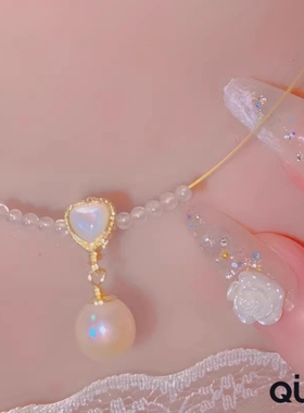 设计感高级感独特女优雅甜美少女