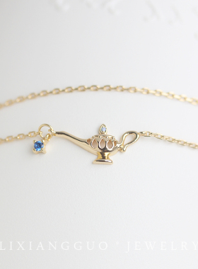 春夏新款立体镀金手链