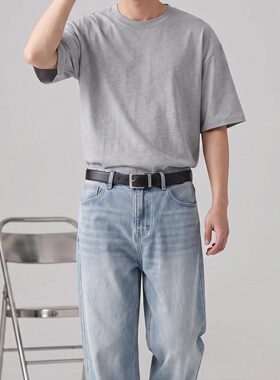 简约针扣腰带男女通用202