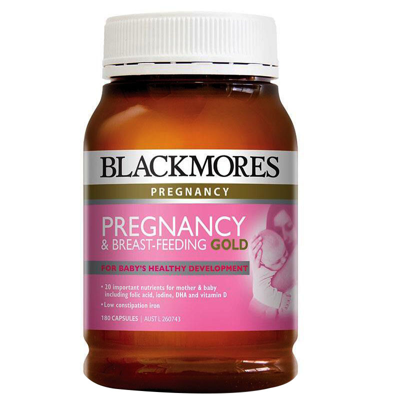 维生素 DHA 粒叶酸 180 孕妇黄金营养素 Blackmores 澳洲 乳牛妈咪 维生素 DHA 粒叶酸 180 孕妇黄金营养素 Blackmores 澳洲 乳牛妈咪