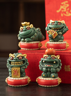 故宫文创招财貔貅摆件定制logo