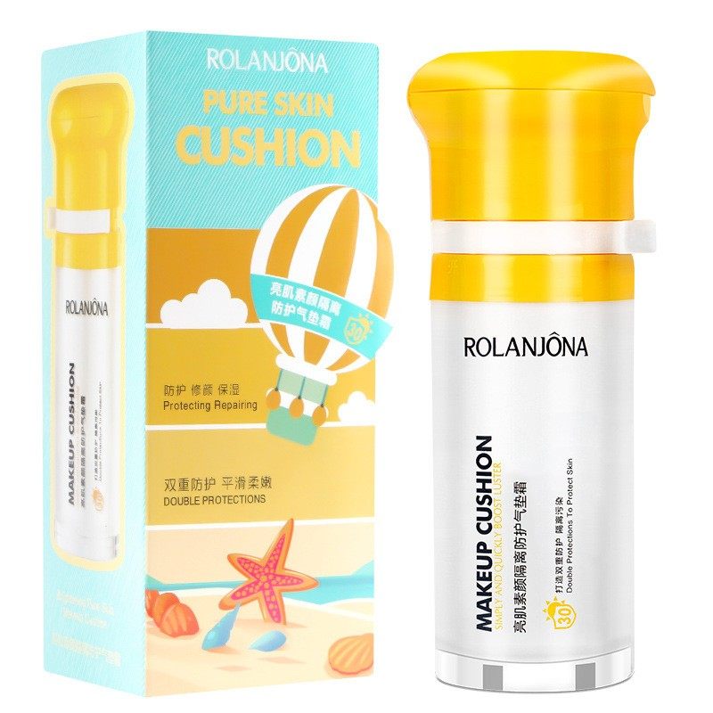 露兰姬娜防晒霜亮肌素颜隔离防护气垫霜学生保湿美白自然遮瑕亮肤,淘宝优惠券,粉丝福利购,淘宝优惠卷
