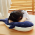 Gối ngủ văn phòng đệm sofa dễ thương gối dài eo dựa phòng ngủ phòng khách tựa lưng giường - Trở lại đệm / Bolsters gối vuông trang trí Trở lại đệm / Bolsters
