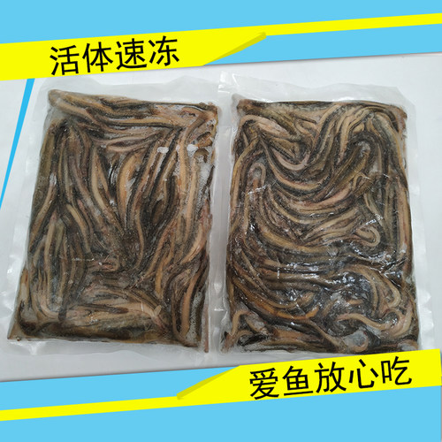 龙鱼魟鱼虎鱼泥鳅段饲料冻河虾泥鳅鱼饲料段冰冻鱼食虾冷冻冰冻虾 - 图2
