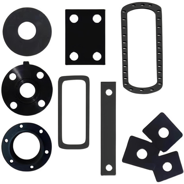 Rubber gasket silicone gasket Dingqing gasket ethylene-propylene sealing gasket special-shaped parts rubber pad
