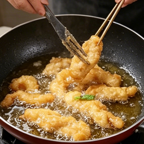 海仔迷你小酥肉1kg/袋速冻半成品油炸小吃煮火锅空气炸锅食材家用 - 图0
