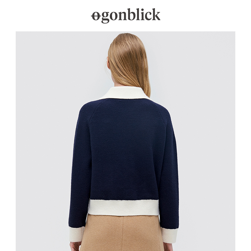 北欧时刻针织开衫2021秋季新款毛衣 gonblick北欧时刻毛针织衫