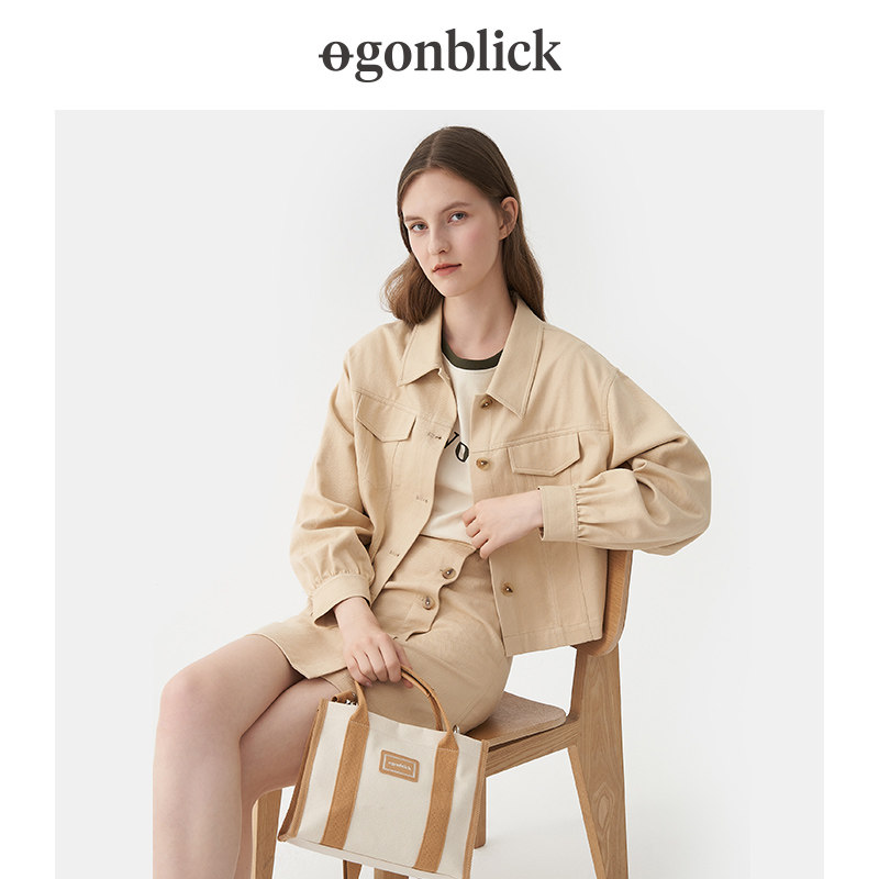 北欧时刻短外套2021秋季新款半身裙 gonblick北欧时刻短外套