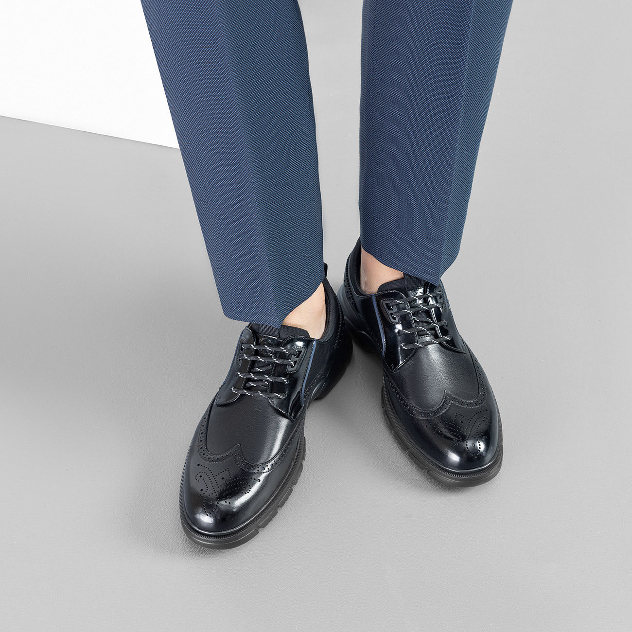 【运动皮鞋】奥康男鞋春秋季商务正装皮鞋布洛克羊皮内里鞋,淘宝优惠券,粉丝福利购,淘宝优惠卷