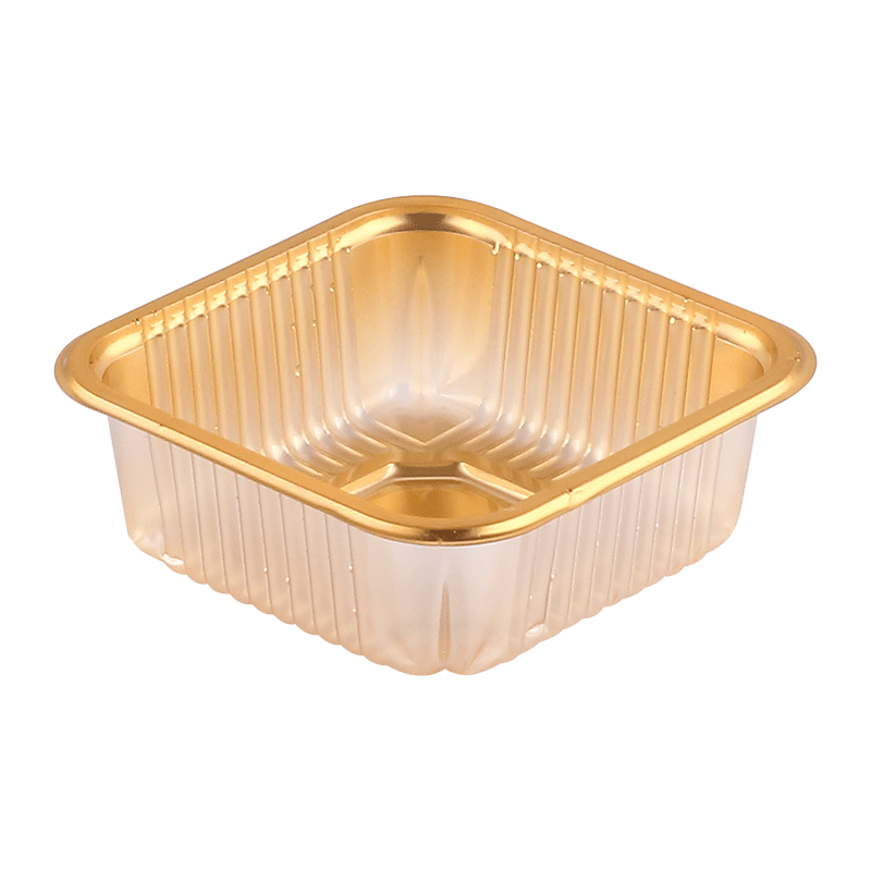 5.0 5.5 6.0 6.5 7.0金色透明吸塑月饼底托85/125克绿豆糕/蛋黄酥 - 图3