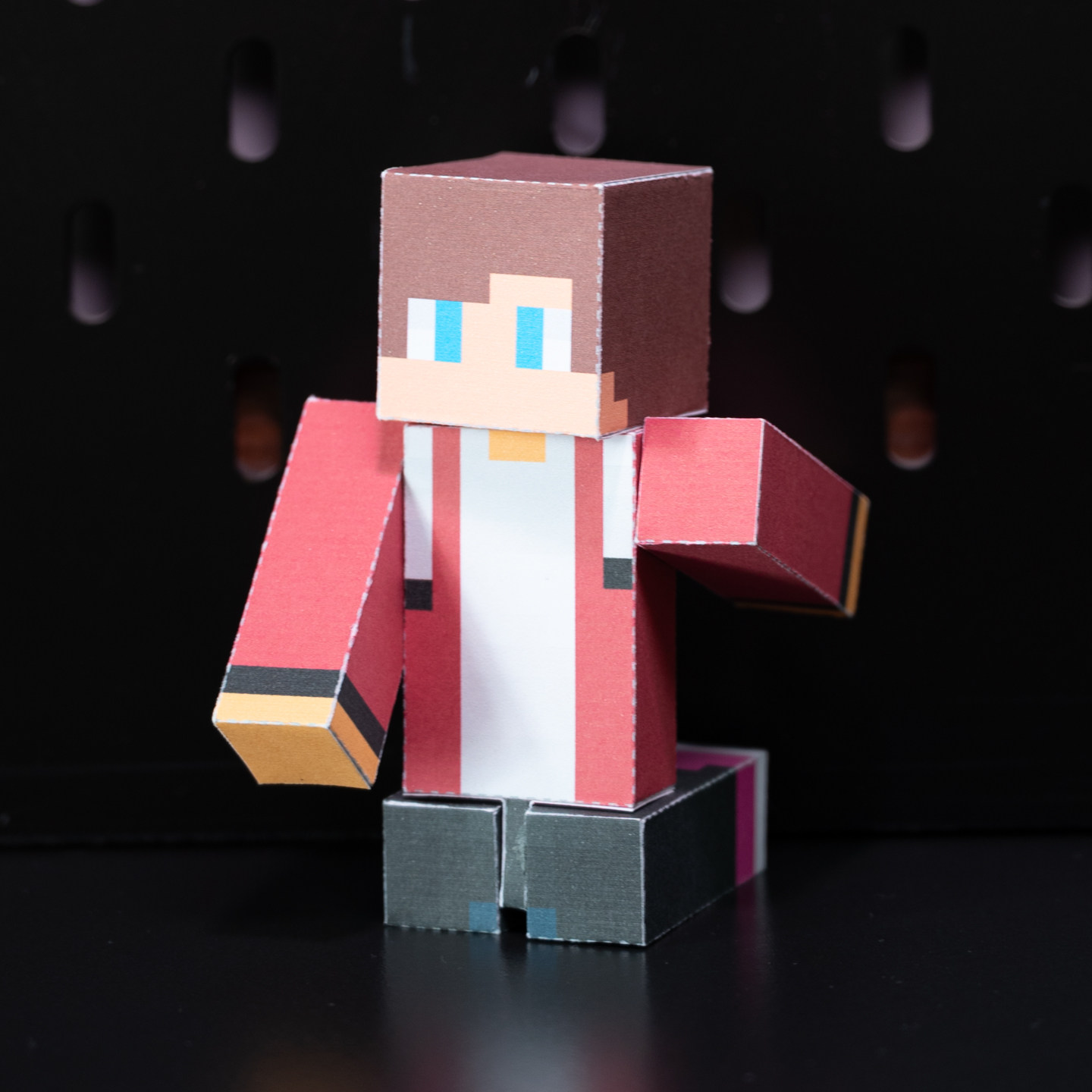 我的世界磁力超可动杰杰麦琪乔治菜鸟diy手工纸模型人偶手办周边,淘宝优惠券,粉丝福利购,淘宝优惠卷