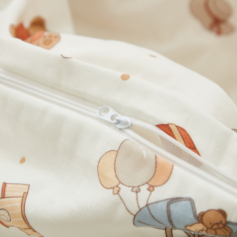 婴儿被套纯棉a类婴儿级双层纱布儿童宝宝小被罩120*150幼儿园定制