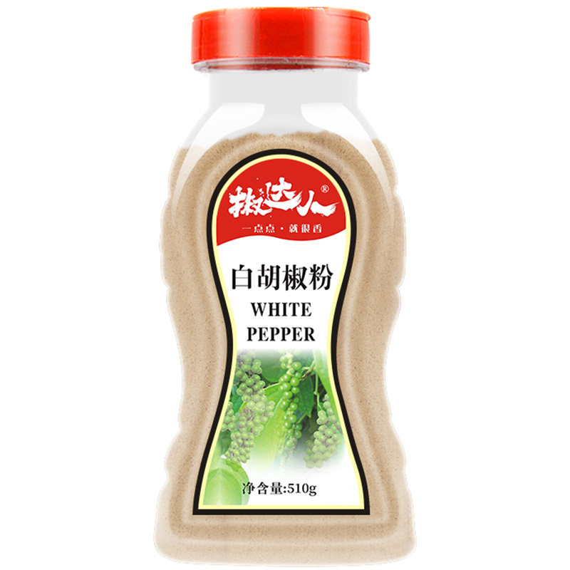 家用散粉白胡椒粒海南特产白胡椒粉 椒达人其它调料