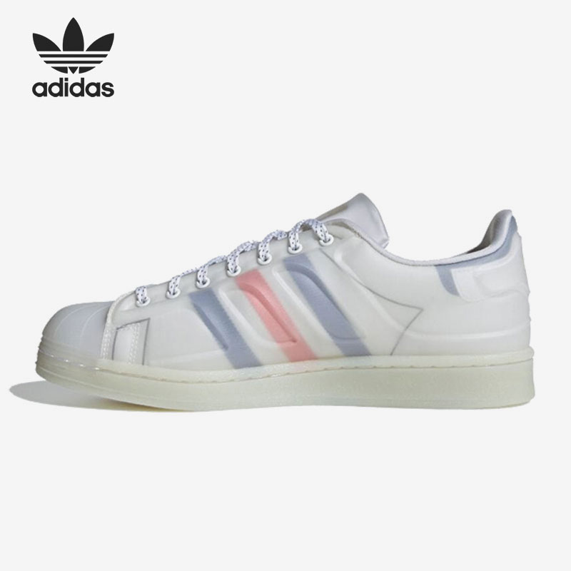 Adidas/阿迪达斯正品三叶草新款男女运动休闲板鞋 H00197 - 图0