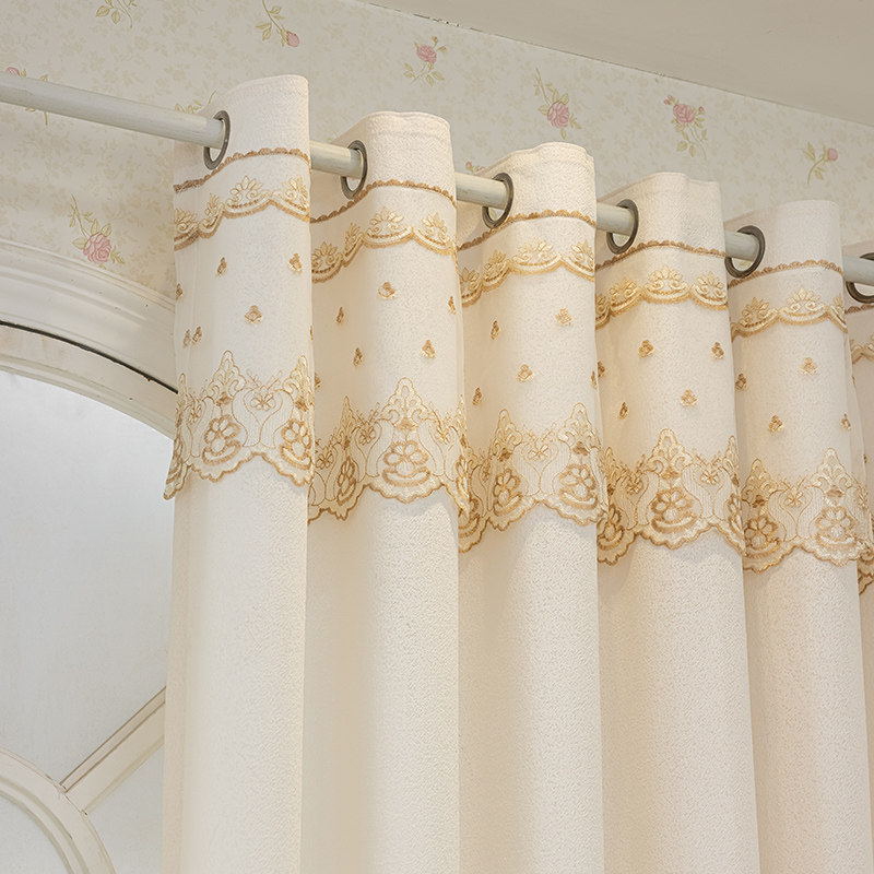 透光不透人防晒客厅卧室窗纱奶油米色纱帘轻奢现代简约法式梦幻帘,淘宝优惠券,粉丝福利购,淘宝优惠卷