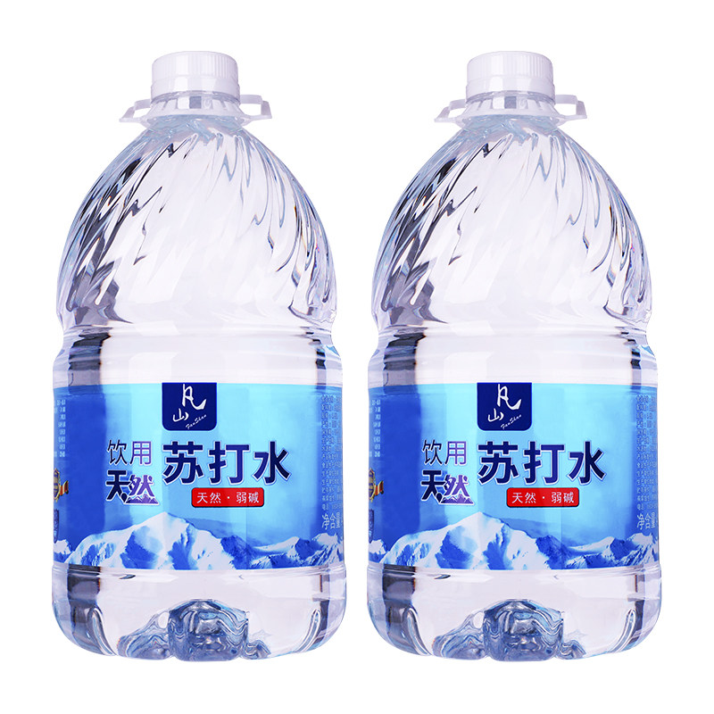 凡山天然苏打水大桶4.55L*2瓶饮用泡茶弱碱性桶装小分子水无污染