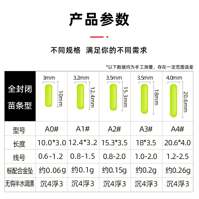 三信七星漂第五代新款7+2苗条型谷麦逗钓鲫鱼全封闭浮漂豆a4正品 - 图0