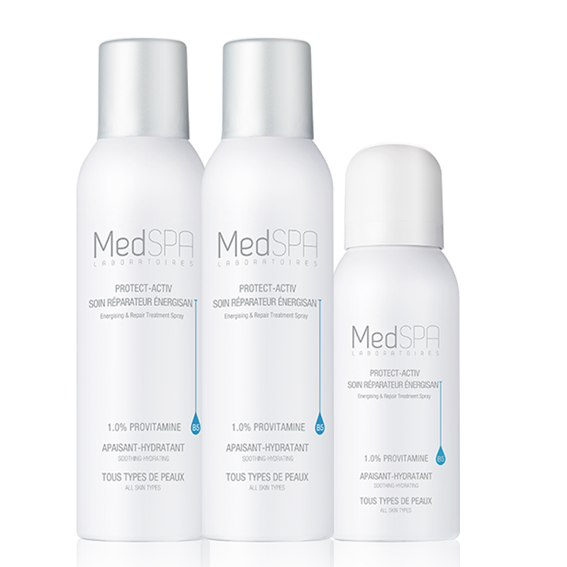 法国美帕维生素b5喷雾+75ml化妆棉 medspa美帕海外化妆水/爽肤水