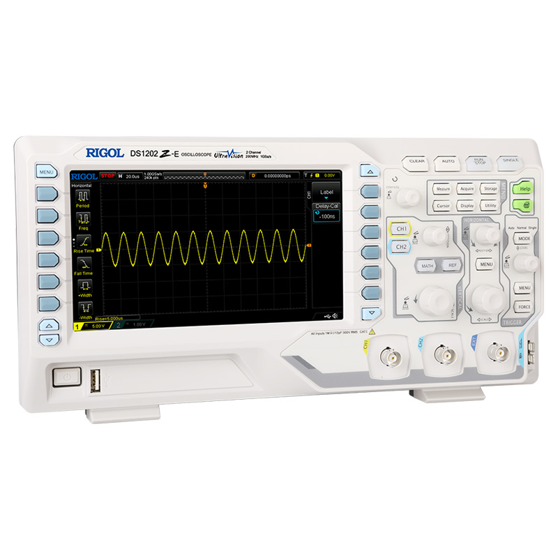 RIGOL普源示波器200M数字存储示波器2通道 DS1202Z-E - 图2