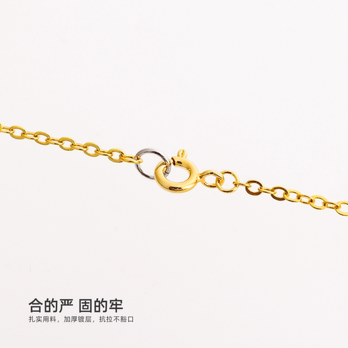 强保色18K包金开口圈铜镀真金单圈连接环手工diy制作饰品配件材料 - 图2