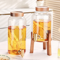 Ginseng Antler Bubble Wine Special Bottle High-end Sealed Bubble Wine Jar Medicine Wine Bottle White Wine Empty Bottle with tap 5L1583