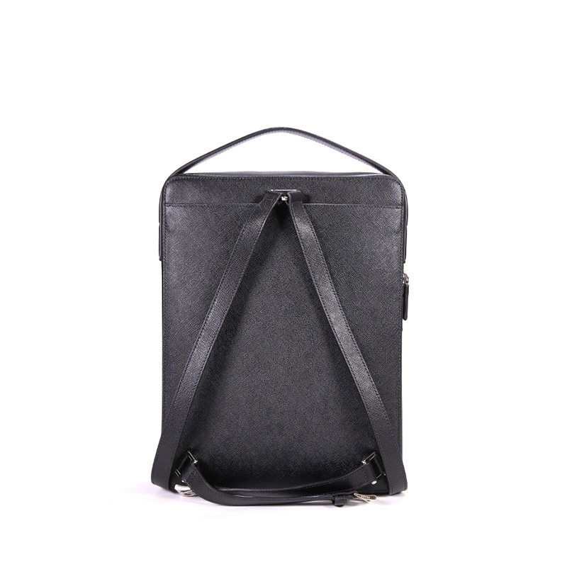 prada 2020新款男女同款牛皮电脑包 FLOX海外双肩背包