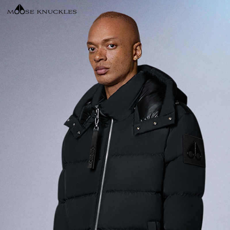 [Куртка MOOSE KNUCKLES Mcaskill 秋冬男士防泼水宽松羽绒服夹克]