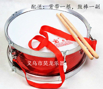 小军鼓 13英寸34公分新宝铝合金小军鼓 少先队鼓 乐队鼓 鼓号队 - 图3