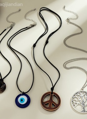 欧美跨境新中式复古生命树套装项