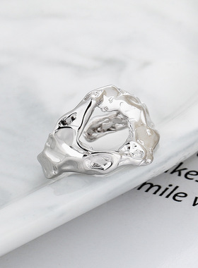 diydiy秋季5新S92纯银性不规则锡