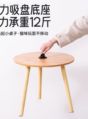 猫玩具吸盘逗猫棒羽毛自嗨猫咪懒