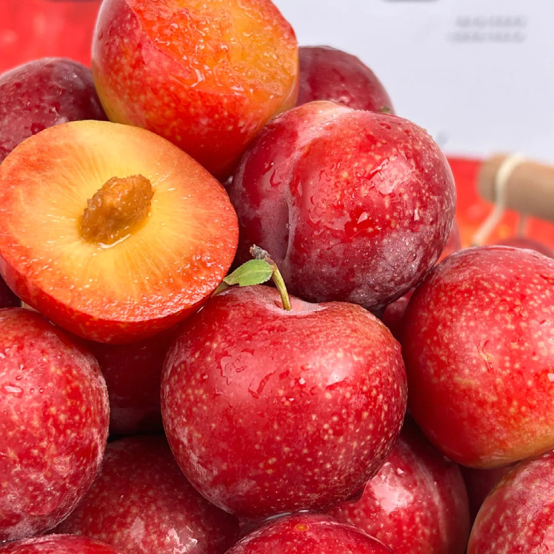 顺丰发货空运智利进口樱桃李子红心时令新鲜孕妇水果多汁整箱包邮,淘宝优惠券,粉丝福利购,淘宝优惠卷