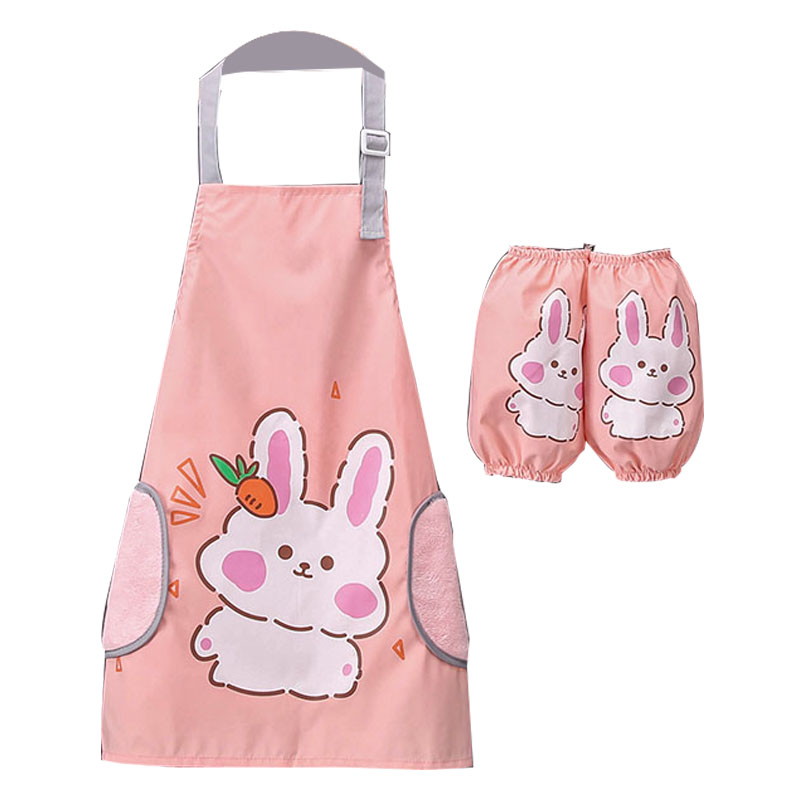 儿童围裙可擦手幼儿园画画美术8-12岁6女孩男童罩衣洗碗防水防油,淘宝优惠券,粉丝福利购,淘宝优惠卷