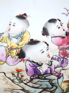 傲世陶瓷摆件新中式客厅