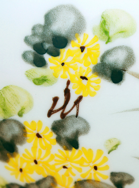 景德镇陶瓷器新中式粉彩花瓶工艺品客厅摆件家居博古架装饰品瓷瓶