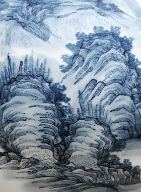 景德镇手绘青花新中式风工艺品