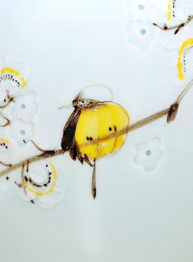 景德镇陶瓷器新中式粉彩花瓶工艺品客厅摆件家居博古架装饰品瓷瓶