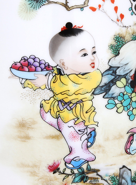 傲世陶瓷摆件新中式客厅