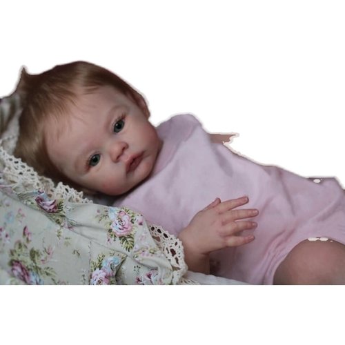 49厘米布身体仿真婴儿 重生娃娃 3D精致皮肤 Meadow 高端创意礼物 - 图3