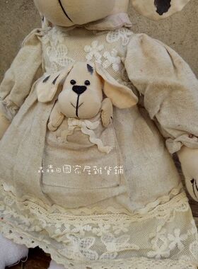 世界名犬斑点狗布艺毛绒装饰摆件